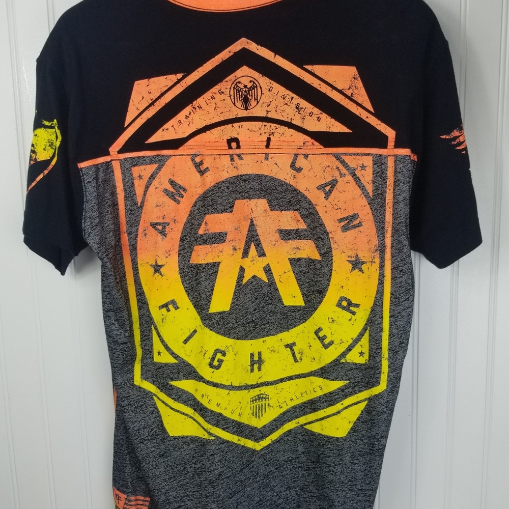 2 American Fighter Lot. Size L/XL